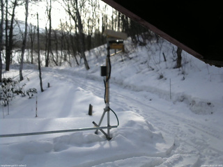 長野県菅平高原 ゆたか山荘 南側 2026/02/24 07:45