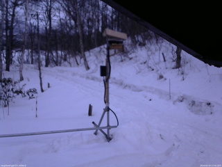 長野県菅平高原 ゆたか山荘 南側 2026/02/24 17:45
