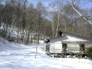 長野県菅平高原 ゆたか山荘 西側(坂上) 2026/02/24 10:00