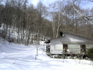 長野県菅平高原 ゆたか山荘 西側(坂上) 2026/02/24 10:30