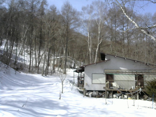 長野県菅平高原 ゆたか山荘 西側(坂上) 2026/02/24 11:00