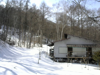 長野県菅平高原 ゆたか山荘 西側(坂上) 2026/02/24 13:30