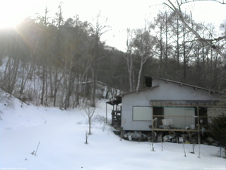 長野県菅平高原 ゆたか山荘 西側(坂上) 2026/02/24 15:30
