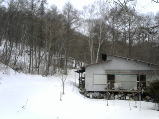 長野県菅平高原 ゆたか山荘 西側(坂上) 2026/02/24 16:30