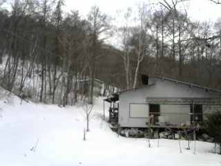 長野県菅平高原 ゆたか山荘 西側(坂上) 2026/02/24 16:45