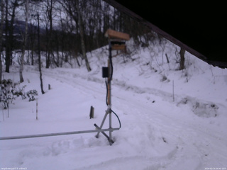 長野県菅平高原 ゆたか山荘 南側 2026/02/25 06:45
