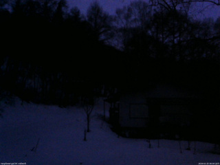 長野県菅平高原 ゆたか山荘 西側(坂上) 2026/02/25 06:00