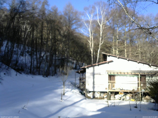 長野県菅平高原 ゆたか山荘 西側(坂上) 2026/02/26 07:15