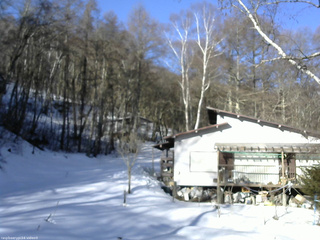 長野県菅平高原 ゆたか山荘 西側(坂上) 2026/02/26 08:00