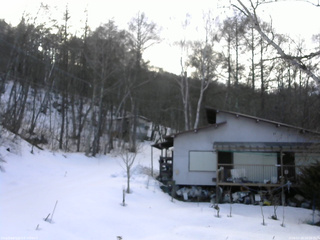 長野県菅平高原 ゆたか山荘 西側(坂上) 2026/02/26 16:00