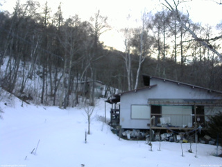 長野県菅平高原 ゆたか山荘 西側(坂上) 2026/02/26 17:00