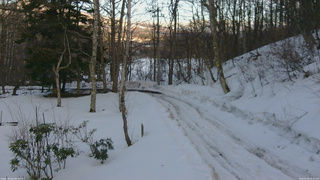 長野県菅平高原 ゆたか山荘 駐車場奥 2026/02/26 16:45