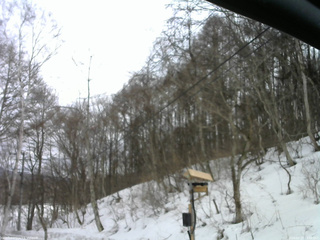 長野県菅平高原 ゆたか山荘 温度計 2026/02/27 13:45