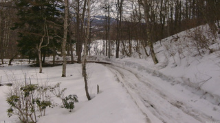 長野県菅平高原 ゆたか山荘 駐車場奥 2026/02/27 11:00