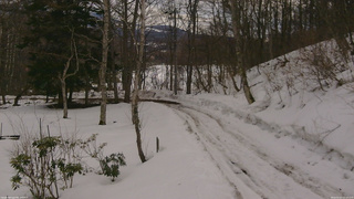長野県菅平高原 ゆたか山荘 駐車場奥 2026/02/27 11:15
