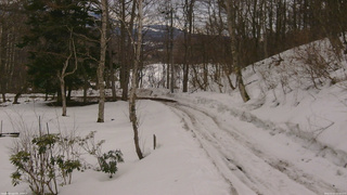 長野県菅平高原 ゆたか山荘 駐車場奥 2026/02/27 11:45