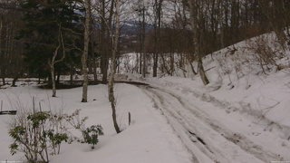 長野県菅平高原 ゆたか山荘 駐車場奥 2026/02/27 16:15
