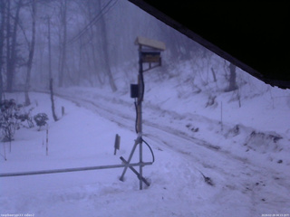 長野県菅平高原 ゆたか山荘 南側 2026/02/28 06:15