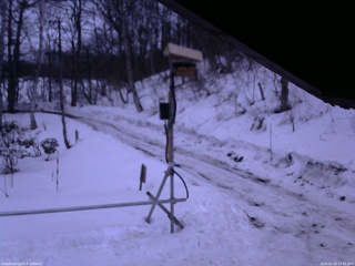 長野県菅平高原 ゆたか山荘 南側 2026/02/28 17:45