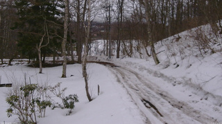 長野県菅平高原 ゆたか山荘 駐車場奥 2026/02/28 13:15