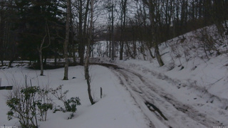 長野県菅平高原 ゆたか山荘 駐車場奥 2026/02/28 17:15
