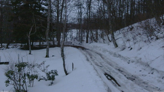 長野県菅平高原 ゆたか山荘 駐車場奥 2026/02/28 17:45