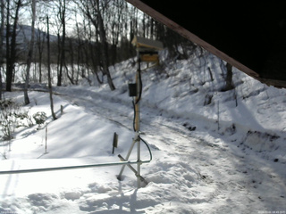 長野県菅平高原 ゆたか山荘 南側 2026/03/01 08:45