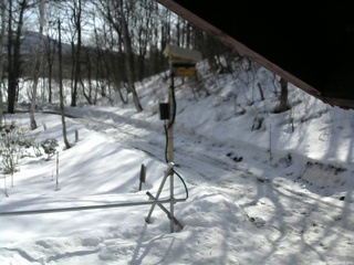 長野県菅平高原 ゆたか山荘 南側 2026/03/01 09:45