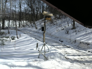 長野県菅平高原 ゆたか山荘 南側 2026/03/01 13:00