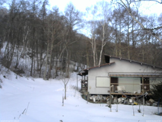 長野県菅平高原 ゆたか山荘 西側(坂上) 2026/03/01 06:45