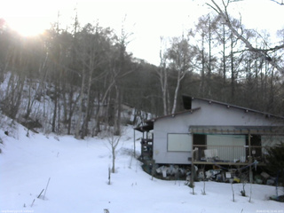 長野県菅平高原 ゆたか山荘 西側(坂上) 2026/03/01 15:45