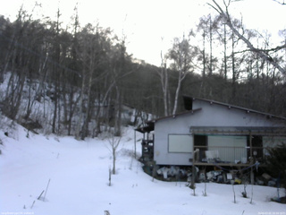 長野県菅平高原 ゆたか山荘 西側(坂上) 2026/03/01 16:30