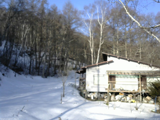 長野県菅平高原 ゆたか山荘 西側(坂上) 2026/03/02 07:30