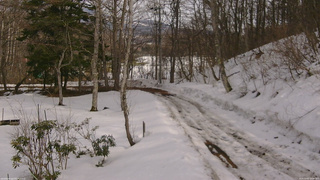 長野県菅平高原 ゆたか山荘 駐車場奥 2026/03/02 14:00
