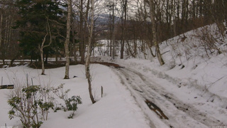 長野県菅平高原 ゆたか山荘 駐車場奥 2026/03/02 16:15