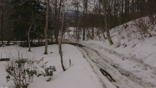 長野県菅平高原 ゆたか山荘 駐車場奥 2026/03/02 17:15