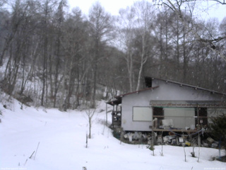 長野県菅平高原 ゆたか山荘 西側(坂上) 2026/03/03 06:45