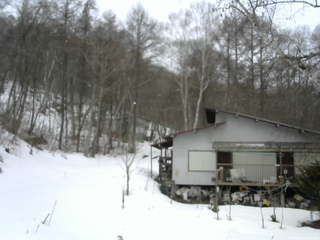 長野県菅平高原 ゆたか山荘 西側(坂上) 2026/03/03 14:45