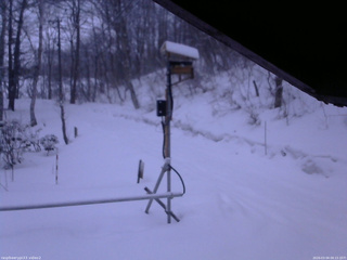 長野県菅平高原 ゆたか山荘 南側 2026/03/04 06:15