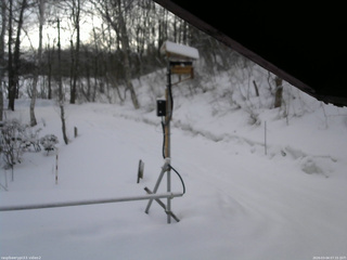 長野県菅平高原 ゆたか山荘 南側 2026/03/04 07:15