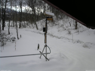 長野県菅平高原 ゆたか山荘 南側 2026/03/04 08:15