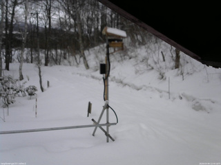長野県菅平高原 ゆたか山荘 南側 2026/03/04 12:45