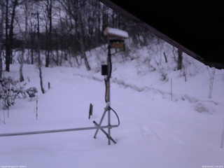 長野県菅平高原 ゆたか山荘 南側 2026/03/04 17:30