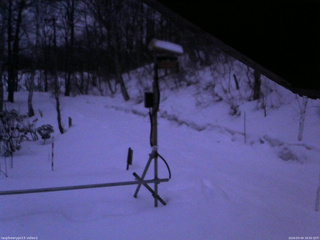 長野県菅平高原 ゆたか山荘 南側 2026/03/04 18:00