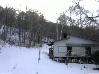 長野県菅平高原 ゆたか山荘 西側(坂上) 2026/03/05 16:00