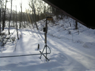 長野県菅平高原 ゆたか山荘 南側 2026/03/06 07:15