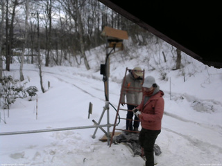 長野県菅平高原 ゆたか山荘 南側 2026/03/07 15:45