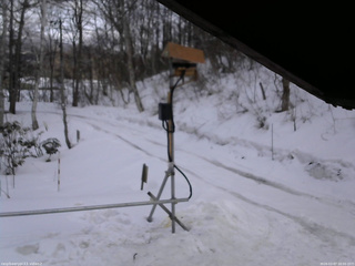 長野県菅平高原 ゆたか山荘 南側 2026/03/07 16:00