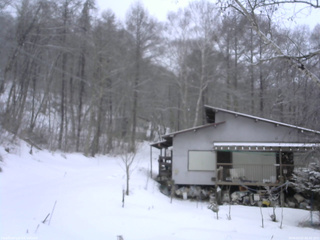 長野県菅平高原 ゆたか山荘 西側(坂上) 2026/03/07 06:45