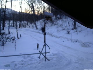長野県菅平高原 ゆたか山荘 南側 2026/03/08 06:00